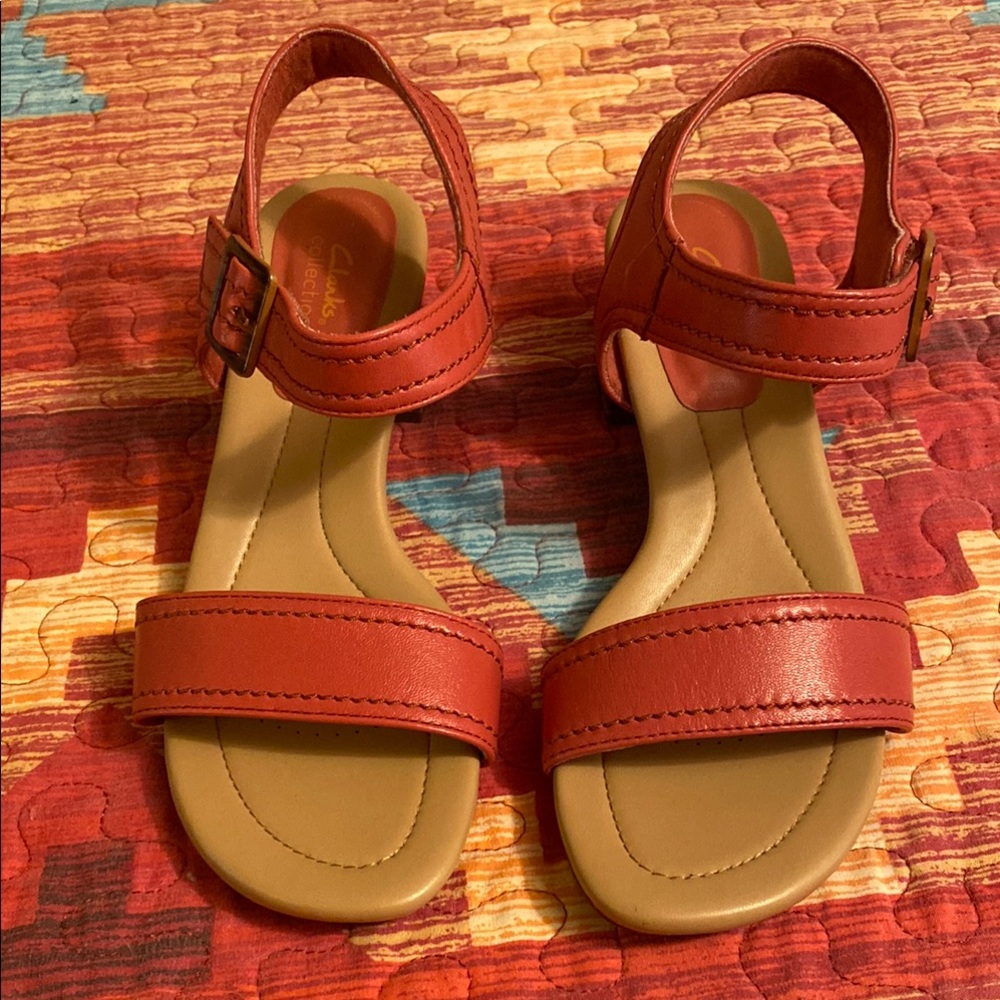 Clarks Desirae Coast Sandals with Cushioned Insole